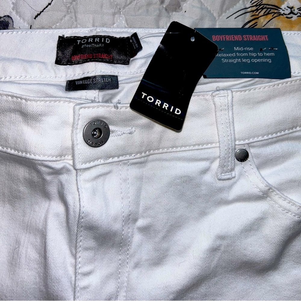 New With Tags! Torrid mid-rise boyfriend pants